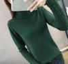 Knitted Sweater Women Autumn Winter Korean Turtleneck Long Sleeve Pullover Female Pink Knitwear