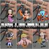 One Piece Anime Keychain: Luffy, Shichibukai, Ace, Empress & Hawkeye Figurine
