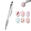 Ballpoint Pen Design Nail Dotting Pen Press Type Professional Nail Art Tool  Rhinestone Picker