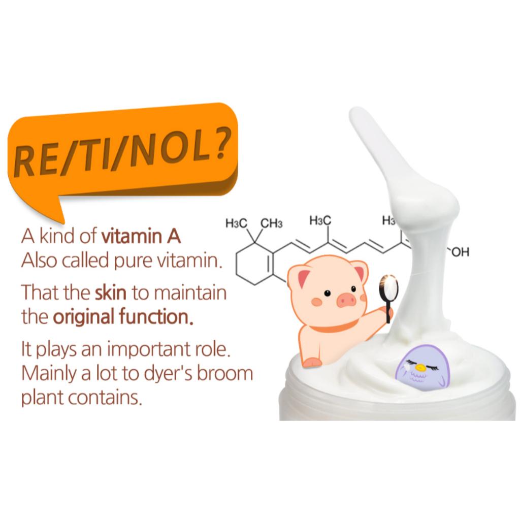 Elizavecca Milky Piggy EGF Эластичный крем с ретинолом 100г