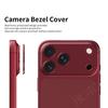 for iPhone 18 Pro Max Camera Bezel Anti Scratch Metal Frame Hollow Film Stand Out Cover Lens Protector Cap Sticker 4