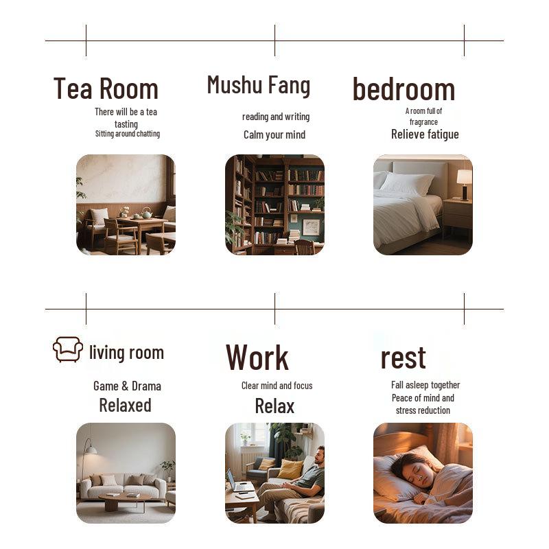 Диффузор и сменный блок для эфирных масел 10 мл – Каменная аромамашина с долговечным дезодорирующим ароматом