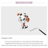 WOSTU 925 Sterling Silver Animal Puppy Cute Dog Bead Charm for Bracelet Women DIY Fashion Jewelry Enamel Pet Bead Accessories