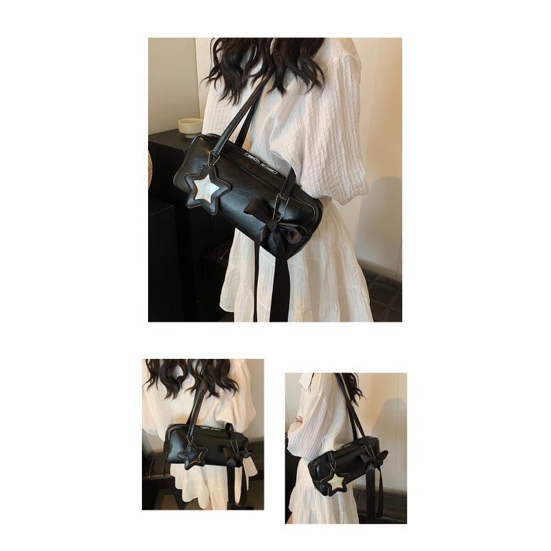 Сумка-подмышка Tooxika Bowknot для женщин, новый стиль, модная универсальная сумка-багет из искусственной кожи большой вместимости