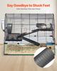 Wire Hamster Cage Habitat 29.5in Rodent Gerbil Small Animal House