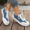 Fashion Women Vulcanize Shoes Fashion Cowboy Canvas Shoes Breathable Casual Shoes Sneaker for Women Light Walking Flats Zapatillas Mujer