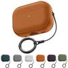 Litchi Leather Case For AirPods 4 3 2 1 Business Earphones Cases For Apple AirPods Pro 1st 2nd Gen Cover Headset Shell With Hook