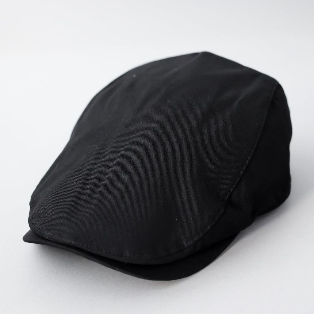 Reck Hatter Cotton Twill Hunting Size Twill Suitable for and All Size M Men's Cap, RH-403, Black, Spring, Summer, Autumn, Winter, Seasons,