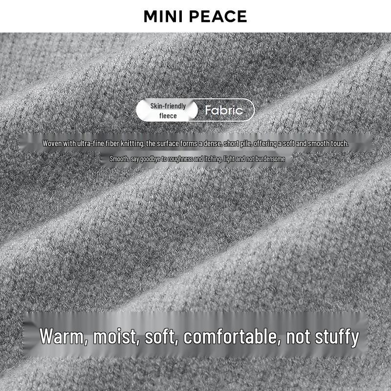 Вязаный свитер для девочек MiniPeace с животным узором