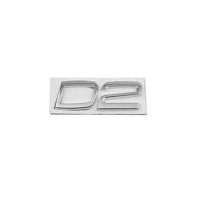 Yzw6688 Металлическая эмблема на багажник автомобиля с буквами D2 D3 D4 D5 D6 D7