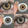 Натуральные цветные контактные линзы для глаз 2 шт.(1 пара) Линзы серии Barbie годного использования
