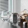 320 мл Разноцветные бокалы для вина Шестигранный стакан в форме бриллианта Стакан для виски Вечеринка Персонализированный бокал для вина Кубок для хоккея с шайбой