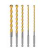 5 шт./набор 5/6/8/10/12 мм сверло из карбида вольфрама 160 мм эксцентриковое сверло по бетону