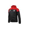 Fc Bayern Football Sports Hooded Jacket Men Outerwear Black Red GN5916