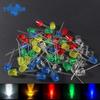 20pcs/50pcs 8MM LED Diode F8 Assorted Kit Red Green Blue Yellow White DIY Light Emitting Diodes