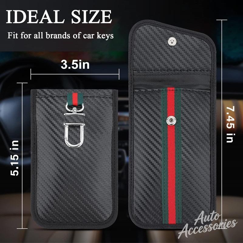 BBKG7 Car Key Case Signal Blocking Protector Pouch Accessory For BMW X1 X2 X3 X5 X6 E46 E39 M1 M2 M3 M6 M135i M140i M240i F21 F25 F34