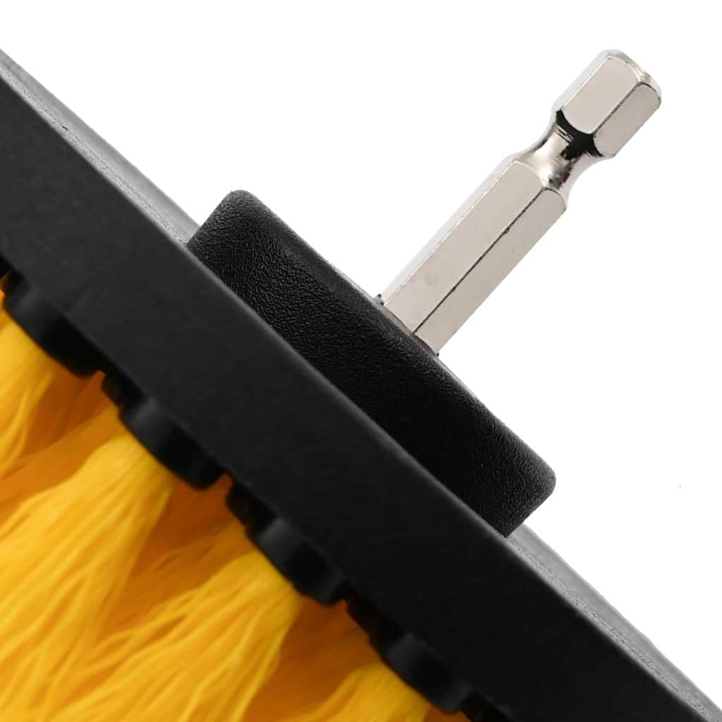 Auto Cleaning Brush Set Multicolor Poly Rattan