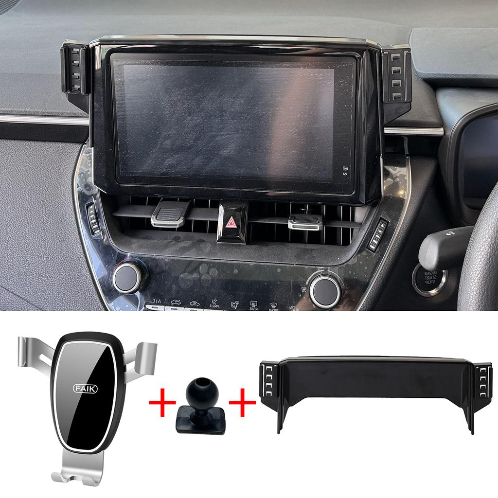 for 2019~2022 Toyota Corolla E210 8/9in Phone Holder Screen Fixed Navigation Bracket Base Wireless Charging