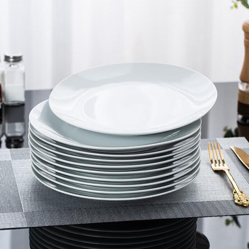 Набор из белых керамических обеденных тарелок Tao Xiang Hui