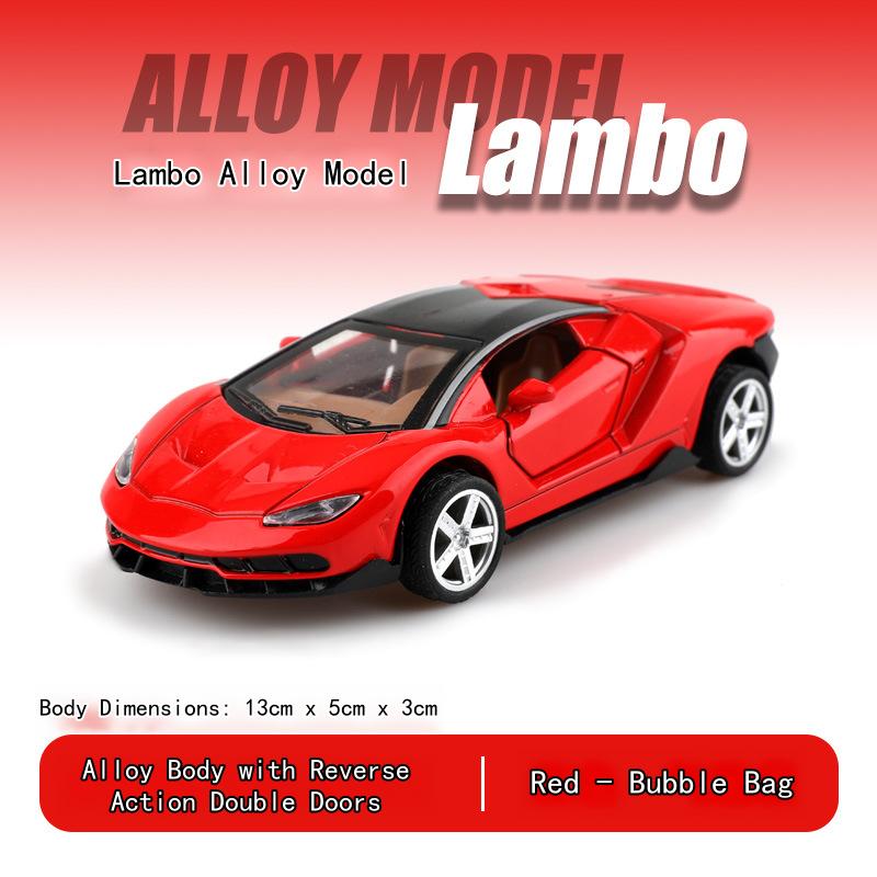 1:36 Scale Alloy Racing Car Model for Boys - Boys' Toy Car with Multiple Color Options
