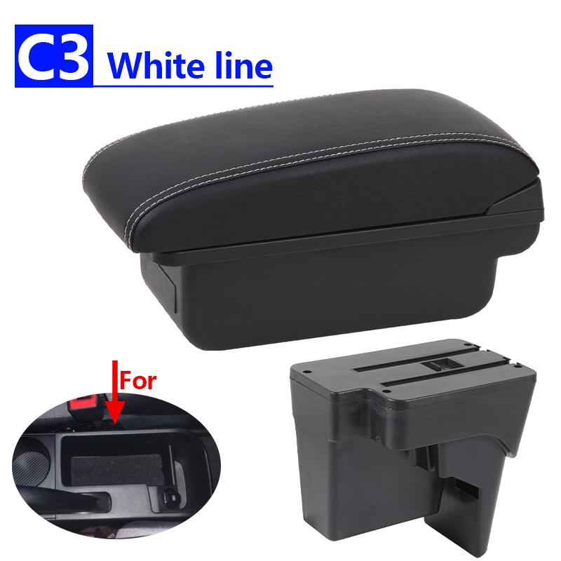 Car armrest For Kia K3 BL7 2023 2024 2025 2026 center console armrest storage box with USB and Type-C car interior accessories
