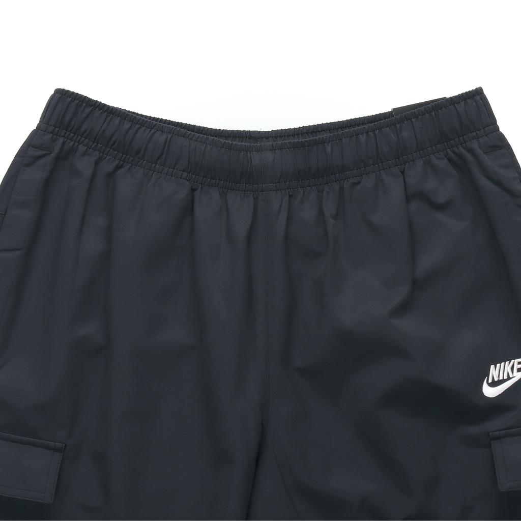 Nike Спортивная одежда Тканые брюки-карго с вышивкой логотипа Мужские брюки черные CU4326-010