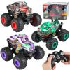 2.4G Remote Control Stunt Light Pickup Truck 360 Degree Rotation Watch Induction Remote Control Car Boy Toy