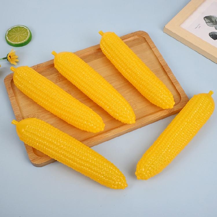 6 шт. Искусственная кукуруза Реалистичные модели початков Кухонное овощное украшение для витрины Домашнее украшение Фотография