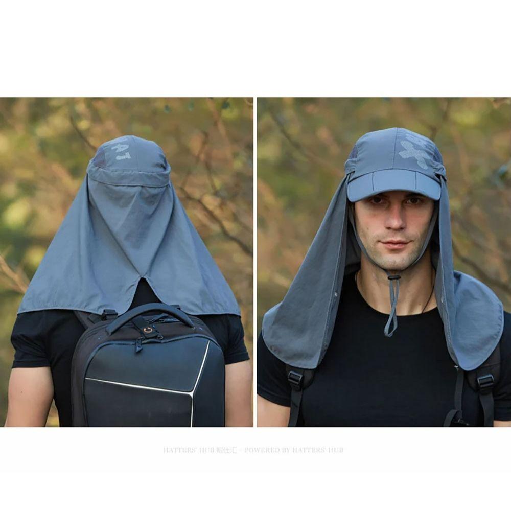 Складная походная кепка с защитой от ультрафиолета, быстросохнущая, быстросохнущая, летняя походная кепка от солнца для мужчин