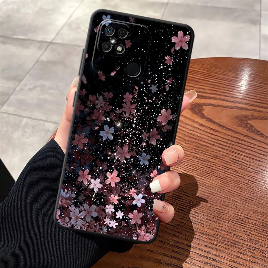 Чехол для телефона Funda для Xiaomi Mi 10T 11T 14 12X 13 Lite 12 12T Pro 11 Сияющие Цветы