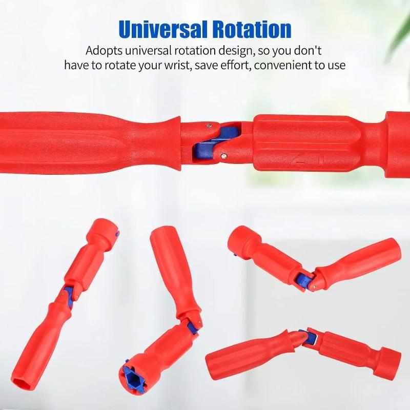 Профессиональный гаечный ключ для ремонта сиденья унитаза 17/13/10 мм Универсальный ключ для установки сиденья унитаза Легкое ослабление 17/13/10 мм