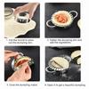 Dumpling Maker Stainless Steel Manual Dumpling Mold Press Peeling Slicer Easy Dumpling Tool Jiaozi Maker Kitchen Accessories