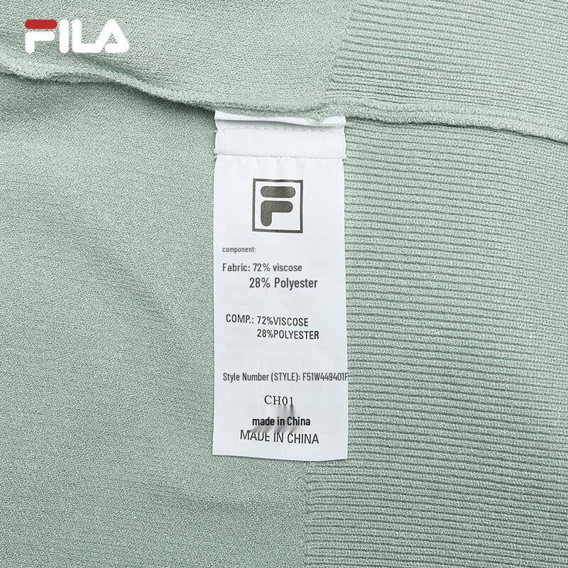 Fila Женский укороченный вязаный пуловер, зима 2024