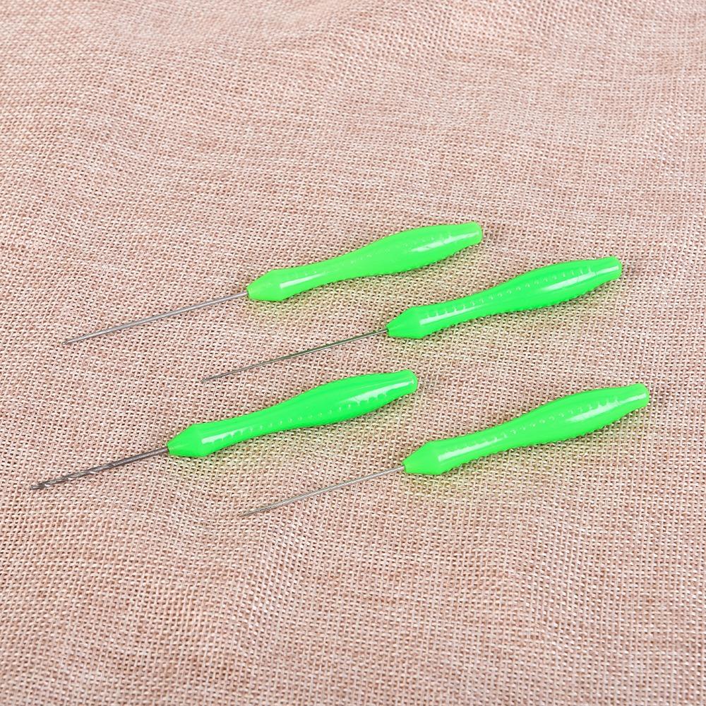 4PCS 4 in 1 Fishing Bait Needle ABS Lure Needle Tools Carp Fishing Baiting Rigs Tool Freshwater