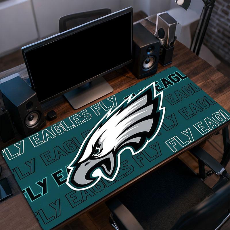 Eagles Mouse Pad, Large Gaming Desk Mat, Non-slip XXL Mousepad for Laptop & Tablet, Mini PC Playmat with Stitched Edges