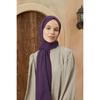 Crepe Hijab Purple