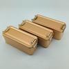 New Metal Rectangular Iron Box with Lid Storage Box Cake Packaging Box Durable Old-fashioned Buckle Iron Box