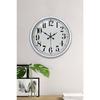 40cm Large Numeral Metal Wall Clock