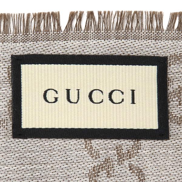 Gucci 282390 3G704 GG Line Шелковый шерстяной шаль/платокШелковая/шерстяная ткань Массив