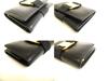 Authentic Salvatore Ferragamo Vara Black Leather Gold H/W 6Pics Key Case #9754  Open box
