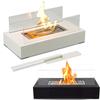 Safer Tabletop Fire Pit Smokeless Portable Smores Maker Small Ethanol Fireplace  Housewarming
