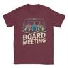 Leisure Snowboard Board Meeting TShirt for Unisex O Neck Pure Cotton T Shirts  Short Sleeve Tee Shirt Birthday Present Clothes