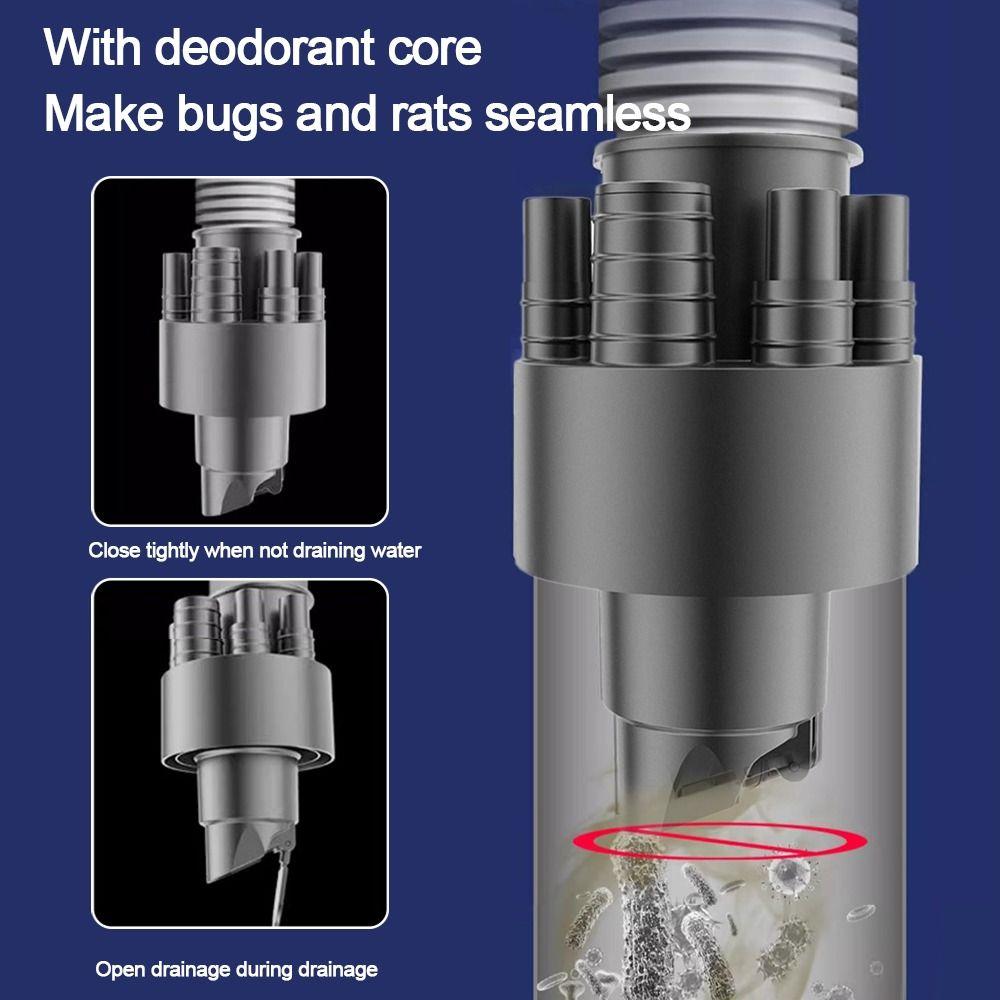 Адаптер сливной трубы для раковины с защитой от запаха, дренажные принадлежности для стиральной машины