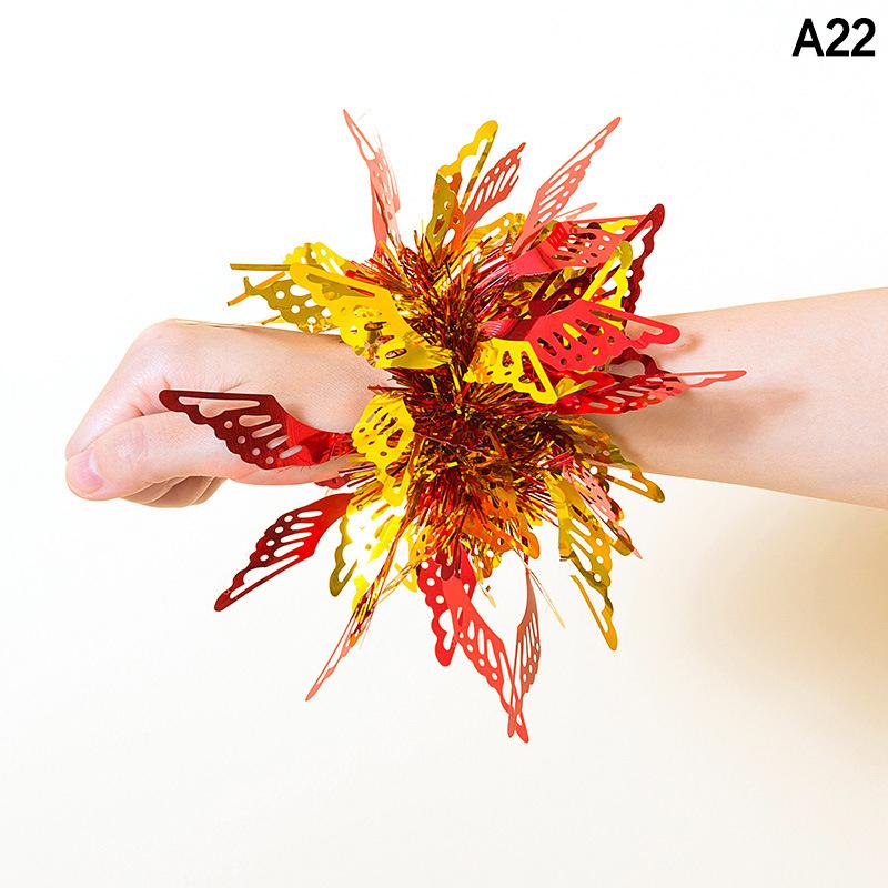 2 шт. Детские Игровые Помпоны Применяются к Спортивным Играм 27 Стилей Практичные Черлидинг Цветочный Шар Спортивные Игры Браслет