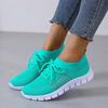 Fashion Women Mesh Casual Lace-up Sport Shoes Runing Breathable Shoes Sneakers