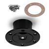 New Aluminum Billet Fuel Cell/6 Bolt Surface Oxidation Fuel Surge Tank Cap Flush Mount ID 35.5Mm Openings
