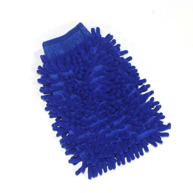 Chenille Coral Fleece Multifunctional Car Cleaning and Maintenance Gloves