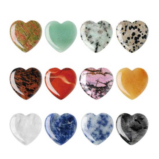 Драгоценный камень в форме сердца, подарки на День святого Валентина для детей, мальчиков и девочек, камень любви в форме сердца