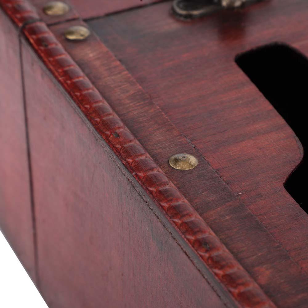 Hollow Wine Storage Box Wood Construction Wooden Wine Package Flasks Wine Box For Collectors