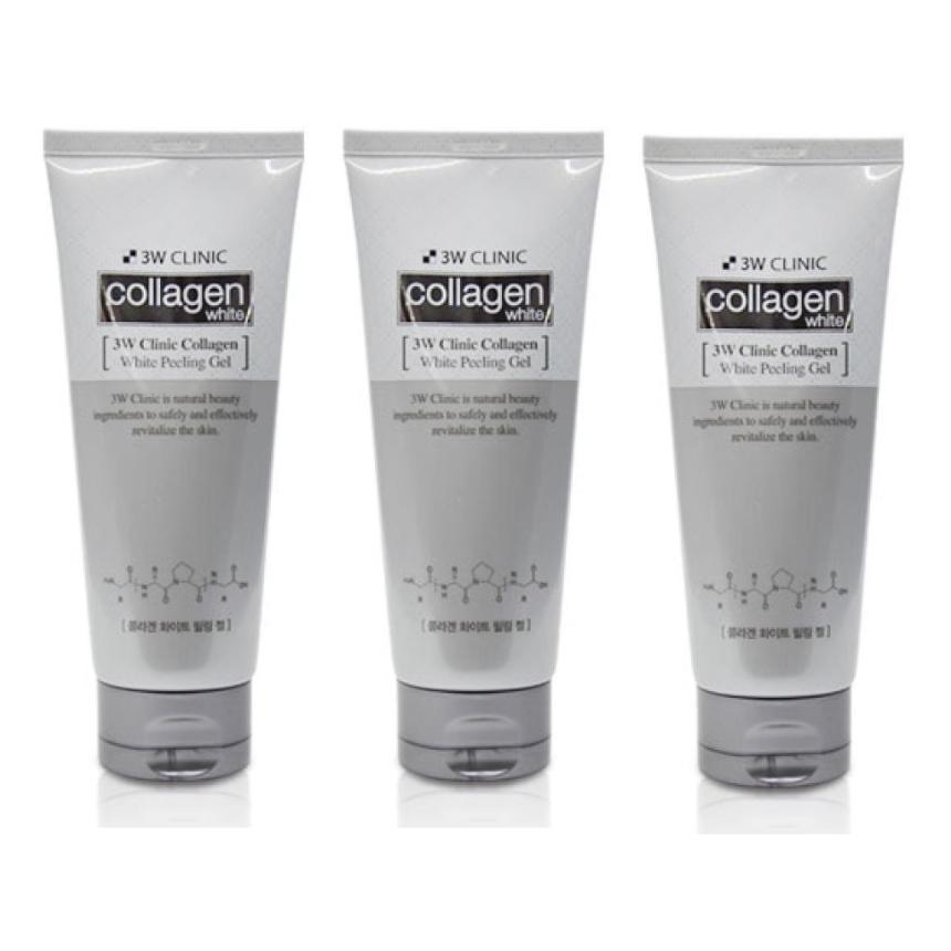 3w Clinic Коллагеновый пилинг-гель 180 мл (3 варианта)